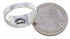 Southwest Multicolor Inlay Sterling Silver Ring Size 5-3/4 CX50065